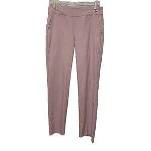 Nanette Lepore Women's‎ Size 8 Pants Solid Stretch Lavender Career Elastic Waist